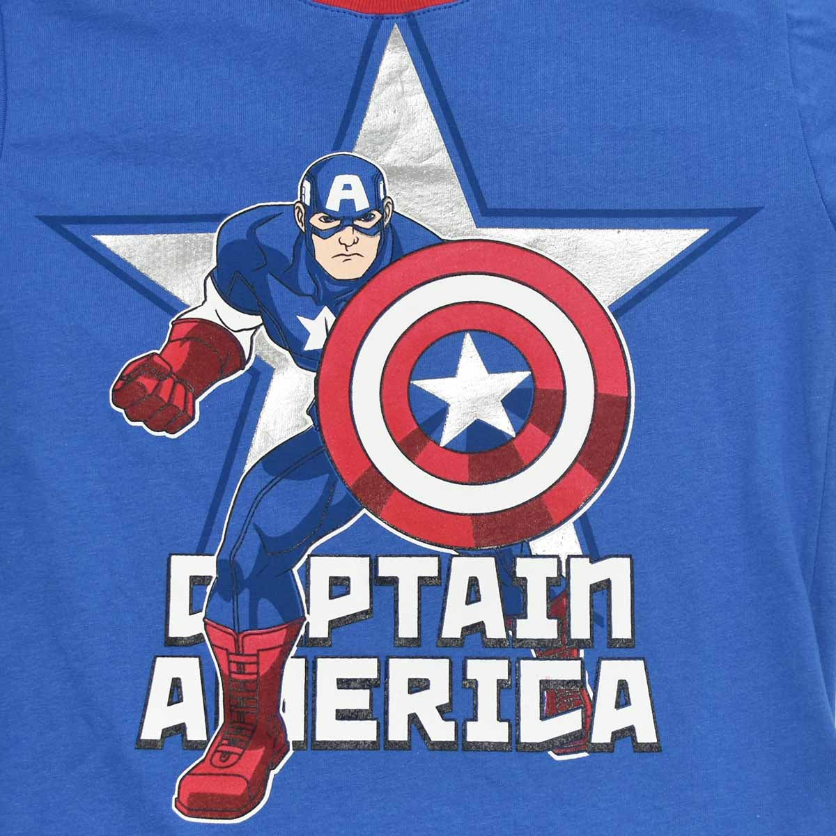 Conjuntos Short Escudo Capitan America De Marvel Para Niño