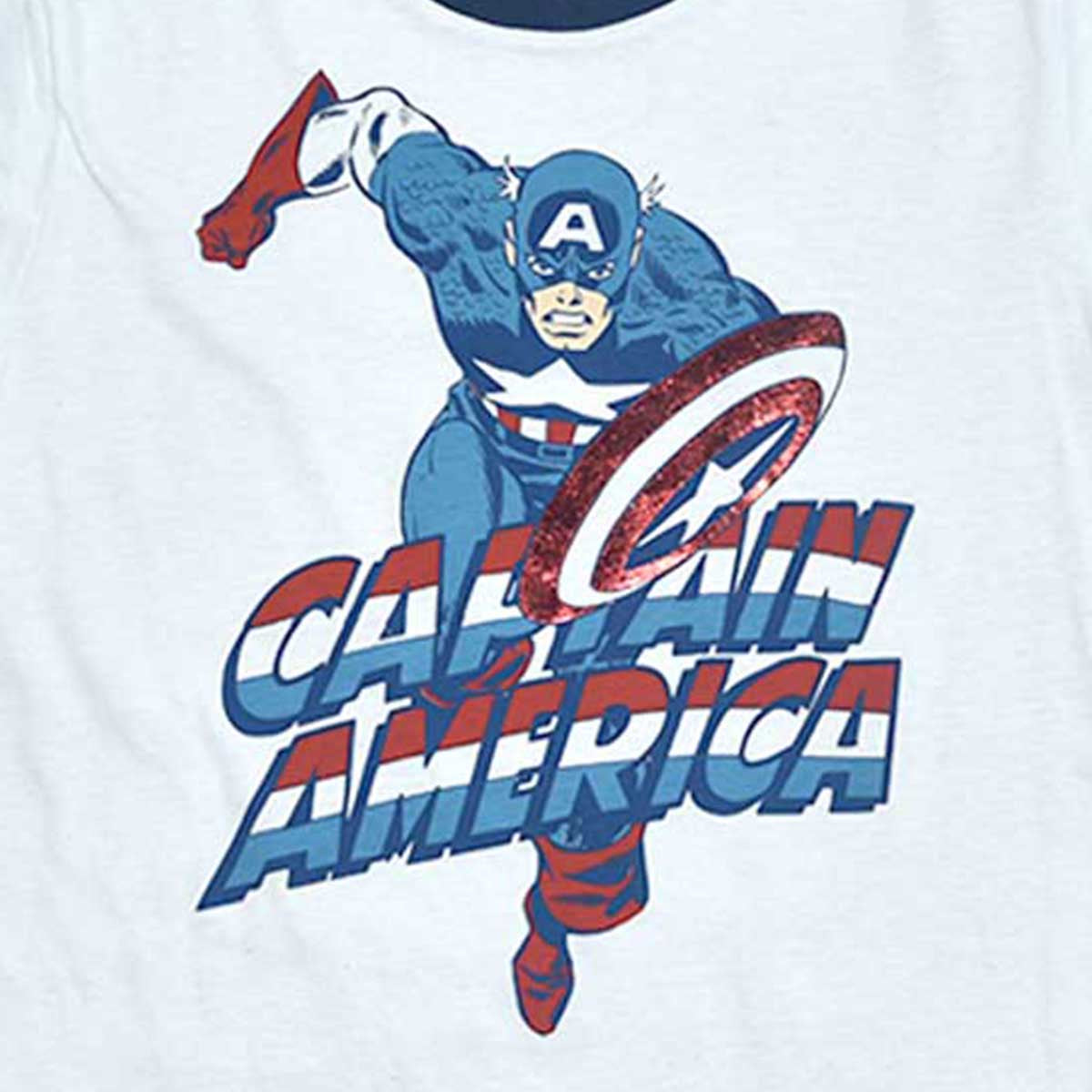 Playera capitan america online hombre