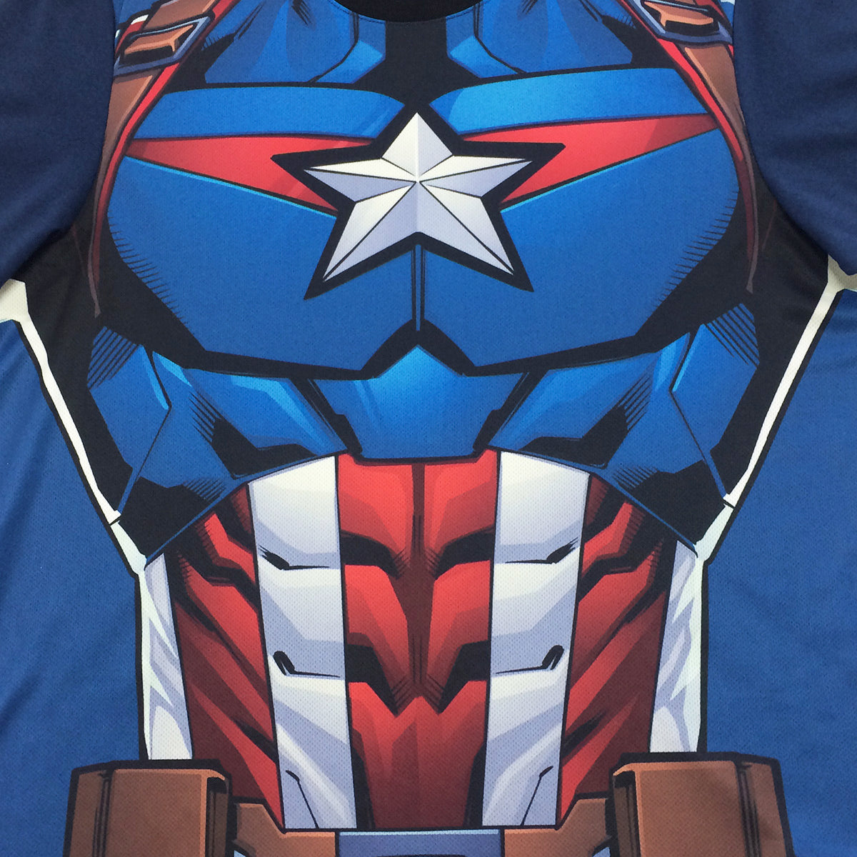 Playera capitan america discount hombre